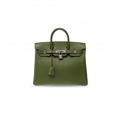 HERMÈS MASTER BIRKIN 25 IN VERT MAQUIS TOGO LEATHER HANDBAG (25*20*13cm) HERMÈS MASTER BIRKIN 25 IN VERT MAQUIS TOGO LEATHER HANDBAG (25*20*13cm)